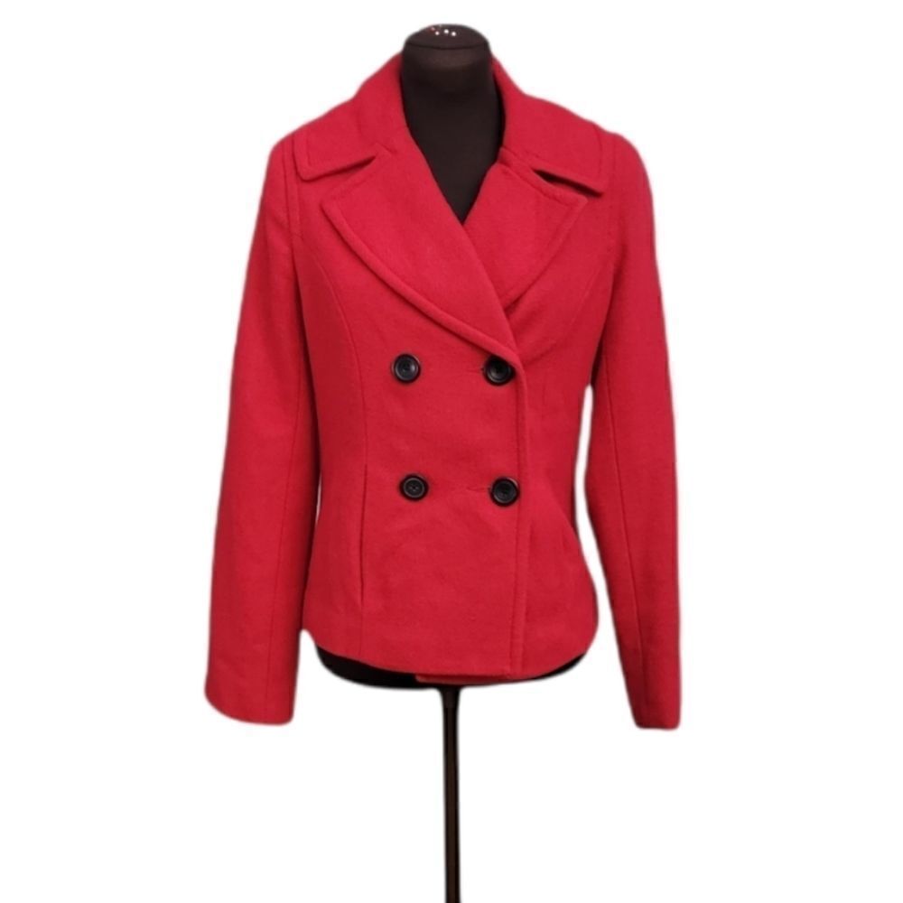 Classic Red Blazer Coat 